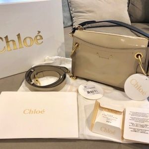 Chloé Patent Small Roy Satchel